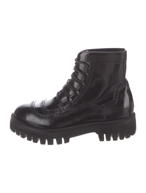 dolce gabbana combat boots